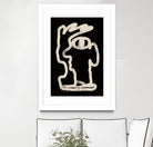 Face line art by Sharyn Bursic on GIANT ART - line art sketch