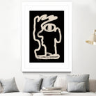 Face line art by Sharyn Bursic on GIANT ART - line art sketch