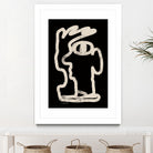 Face line art by Sharyn Bursic on GIANT ART - line art sketch