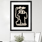 Face line art by Sharyn Bursic on GIANT ART - line art sketch