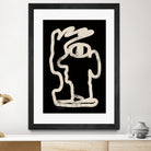 Face line art by Sharyn Bursic on GIANT ART - line art sketch