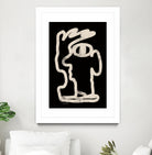 Face line art by Sharyn Bursic on GIANT ART - line art sketch