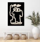 Face line art by Sharyn Bursic on GIANT ART - line art sketch