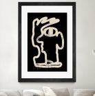 Face line art by Sharyn Bursic on GIANT ART - line art sketch