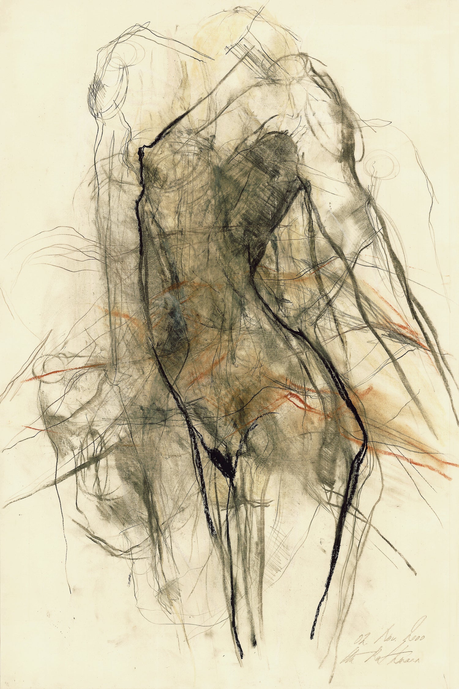 Impression Of Movement And Emotion by Ute Rathmann on GIANT ART - figurative abstract art