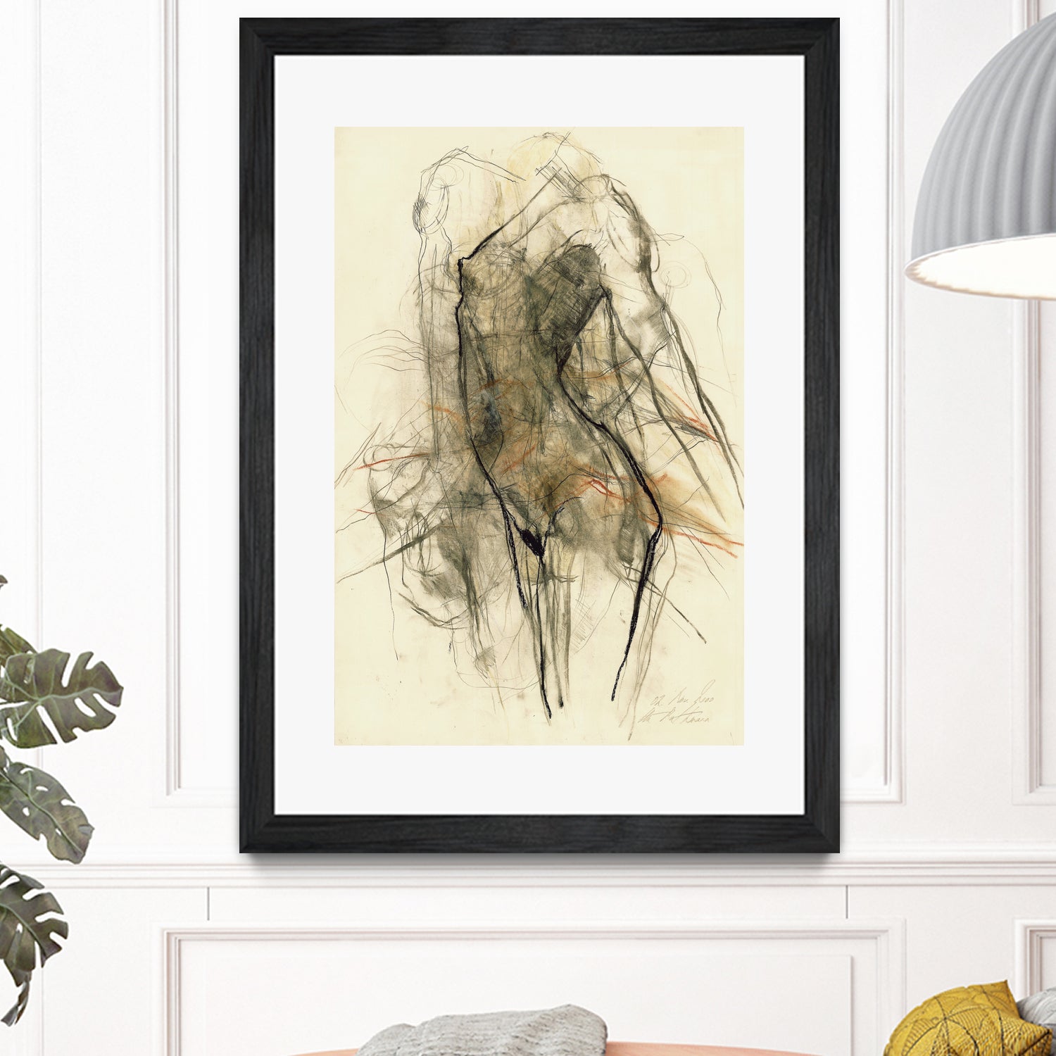 Impression Of Movement And Emotion by Ute Rathmann on GIANT ART - figurative abstract art