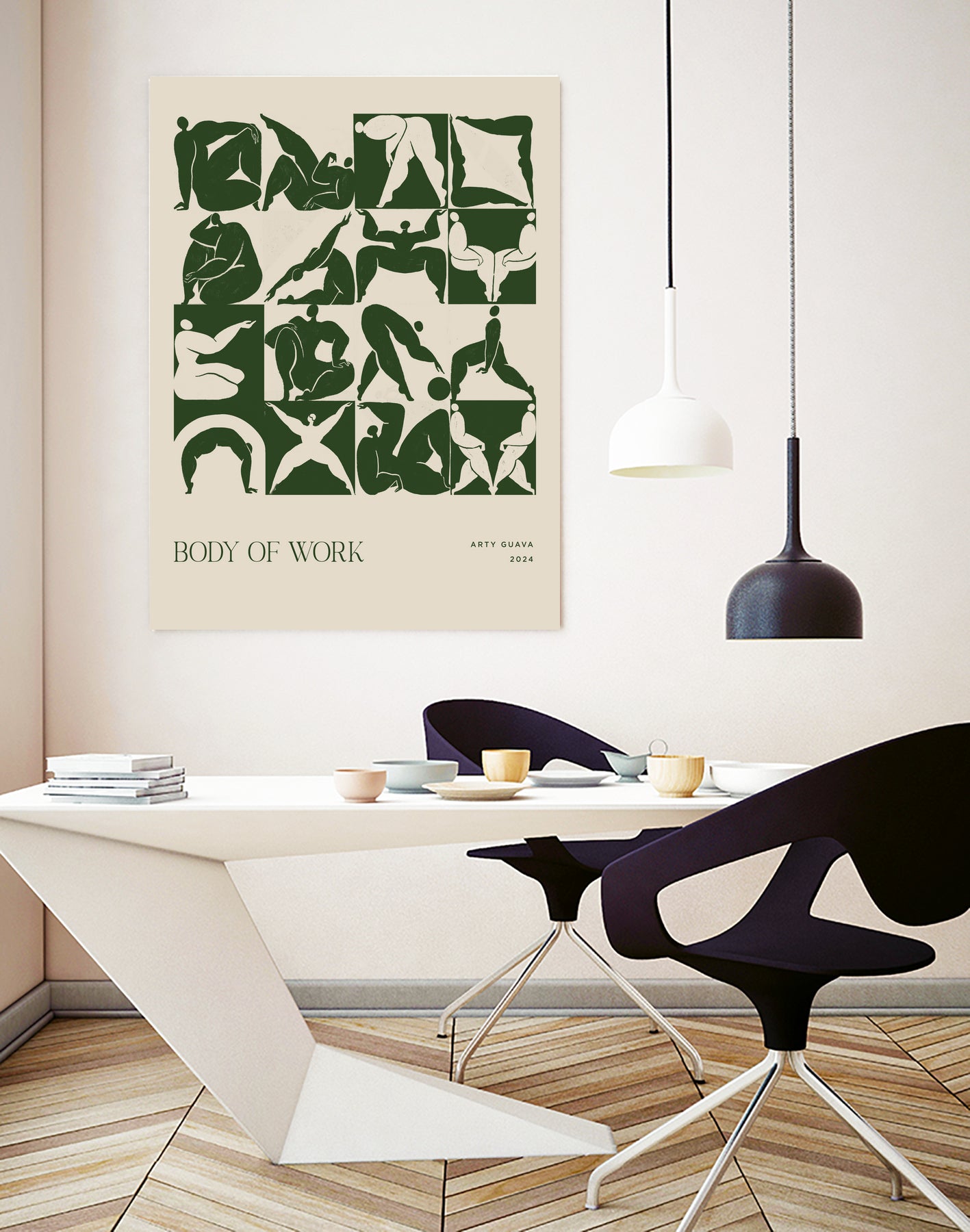 Body of Work (forest) by Arty Guava on GIANT ART - 9600 illustration