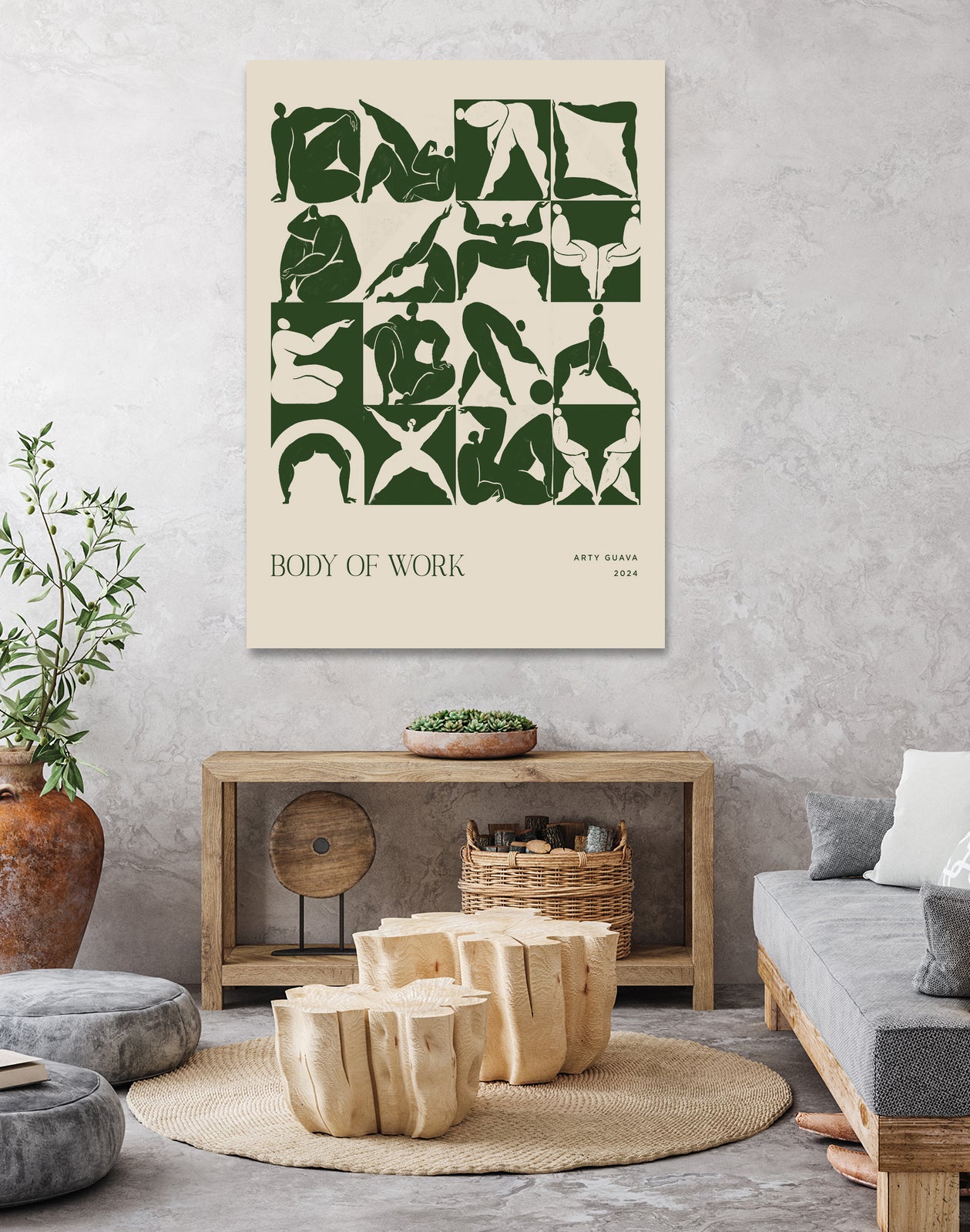 Body of Work (forest) by Arty Guava on GIANT ART - 9600 illustration