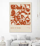 Body of Work (terracotta) by Arty Guava on GIANT ART - 9600 illustration