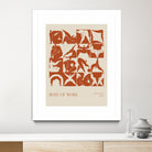 Body of Work (terracotta) by Arty Guava on GIANT ART - 9600 illustration