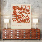 Body of Work (terracotta) by Arty Guava on GIANT ART - 9600 illustration