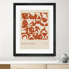 Body of Work (terracotta) by Arty Guava on GIANT ART - 9600 illustration