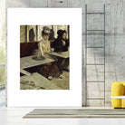 In a CafeI No.2 by Edgar Degas on GIANT ART - 5906 illustration