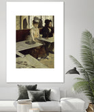 In a CafeI No.2 by Edgar Degas on GIANT ART - 5906 illustration
