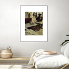 In a CafeI No.2 by Edgar Degas on GIANT ART - 5906 illustration