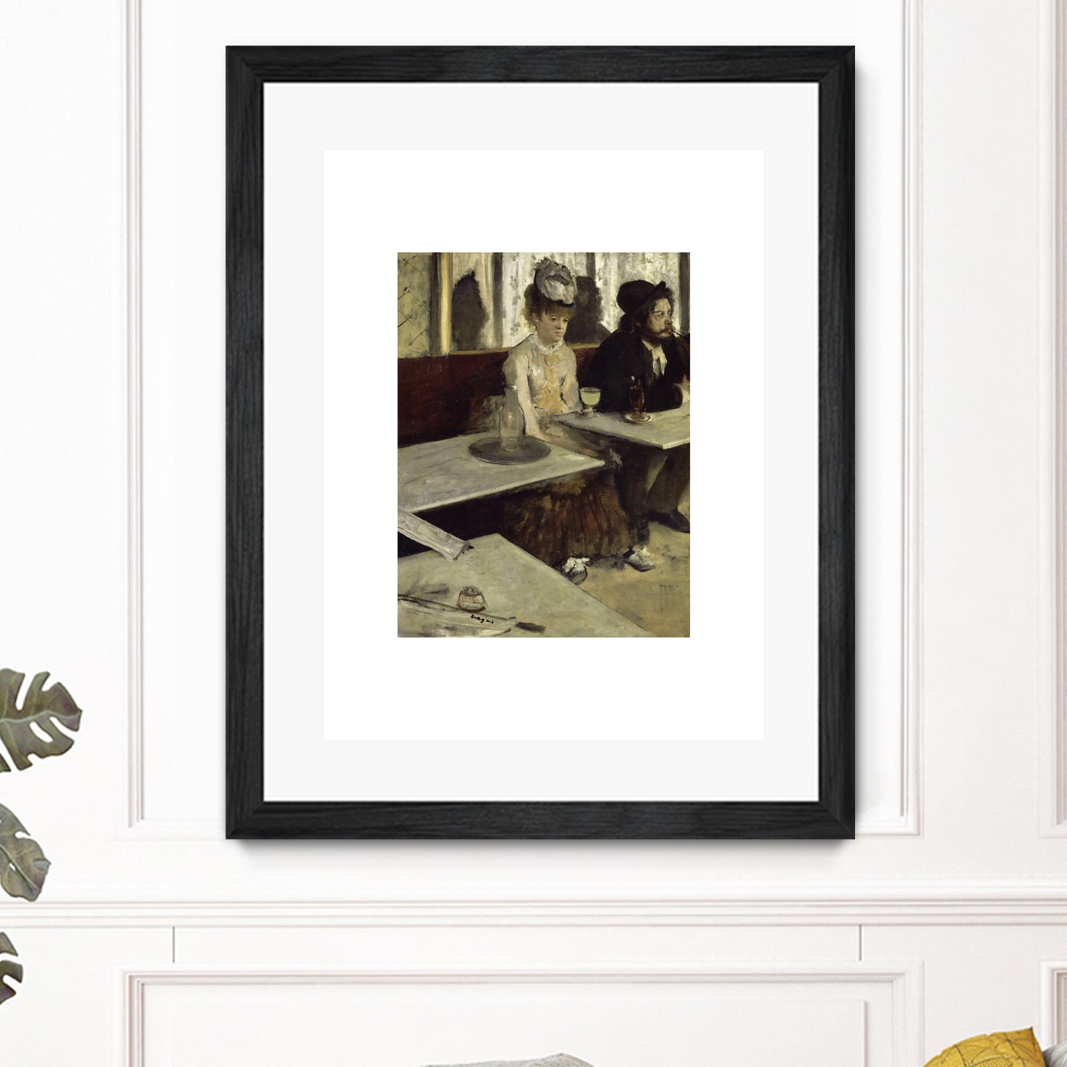 In a CafeI No.2 by Edgar Degas on GIANT ART - 5906 illustration