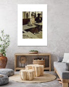 In a CafeI No.2 by Edgar Degas on GIANT ART - 5906 illustration