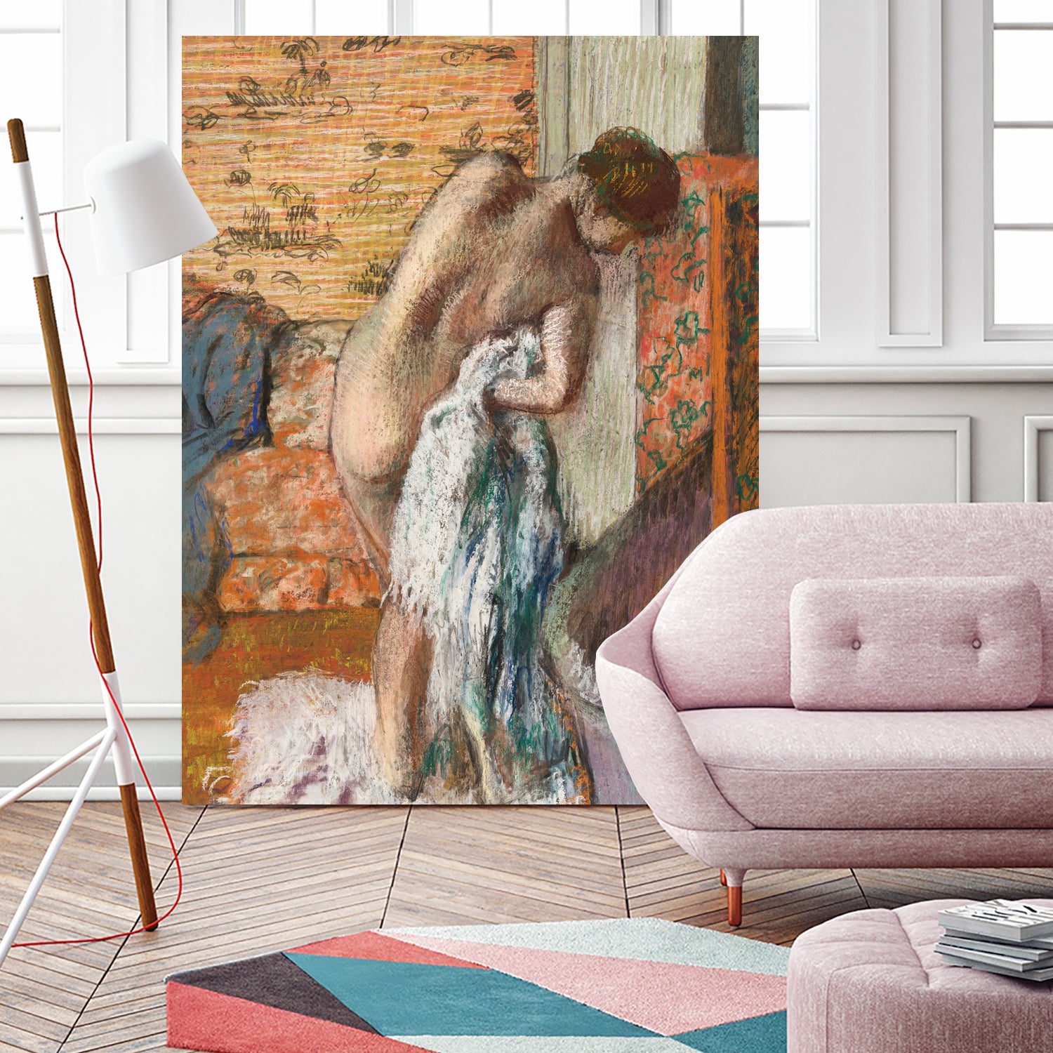 Naked Lady by Edgar Degas on GIANT ART - 5906 illustration