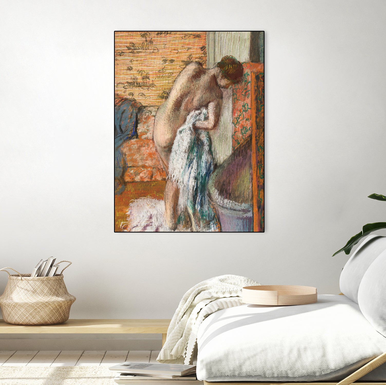 Naked Lady by Edgar Degas on GIANT ART - 5906 illustration