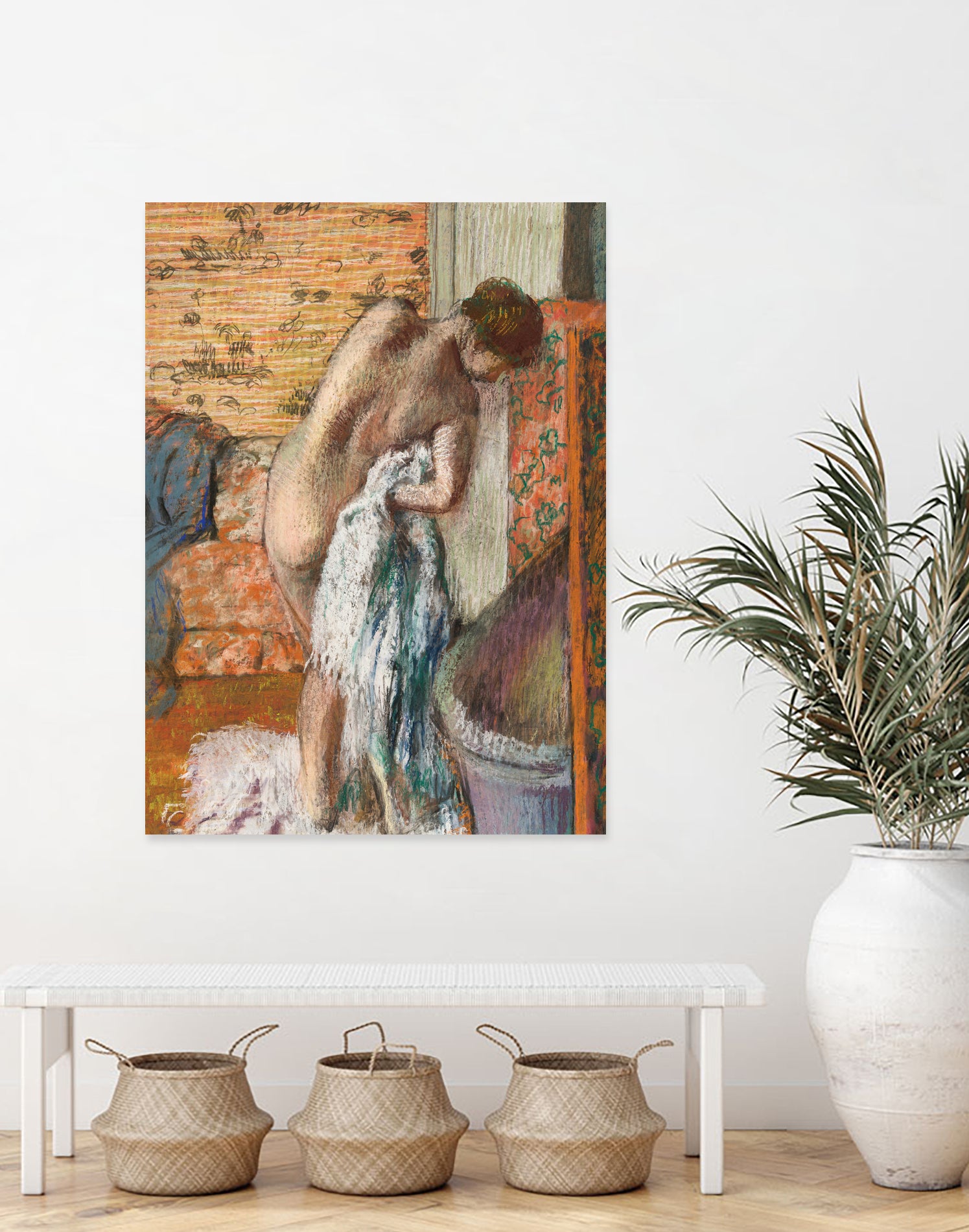 Naked Lady by Edgar Degas on GIANT ART - 5906 illustration