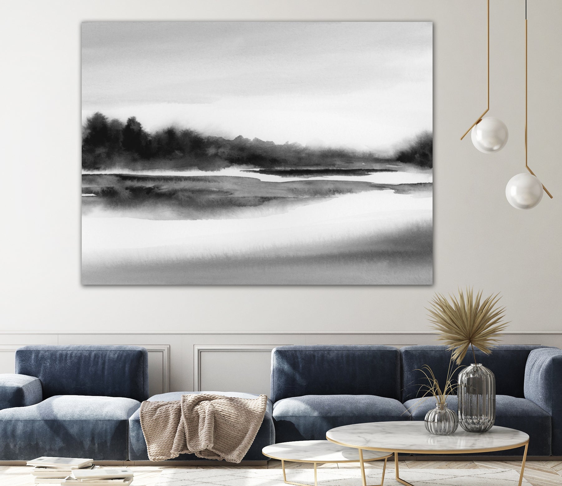 Riverstidei 32x40 by Rachel Elise on GIANT ART - black and white nature and landscapes black and white