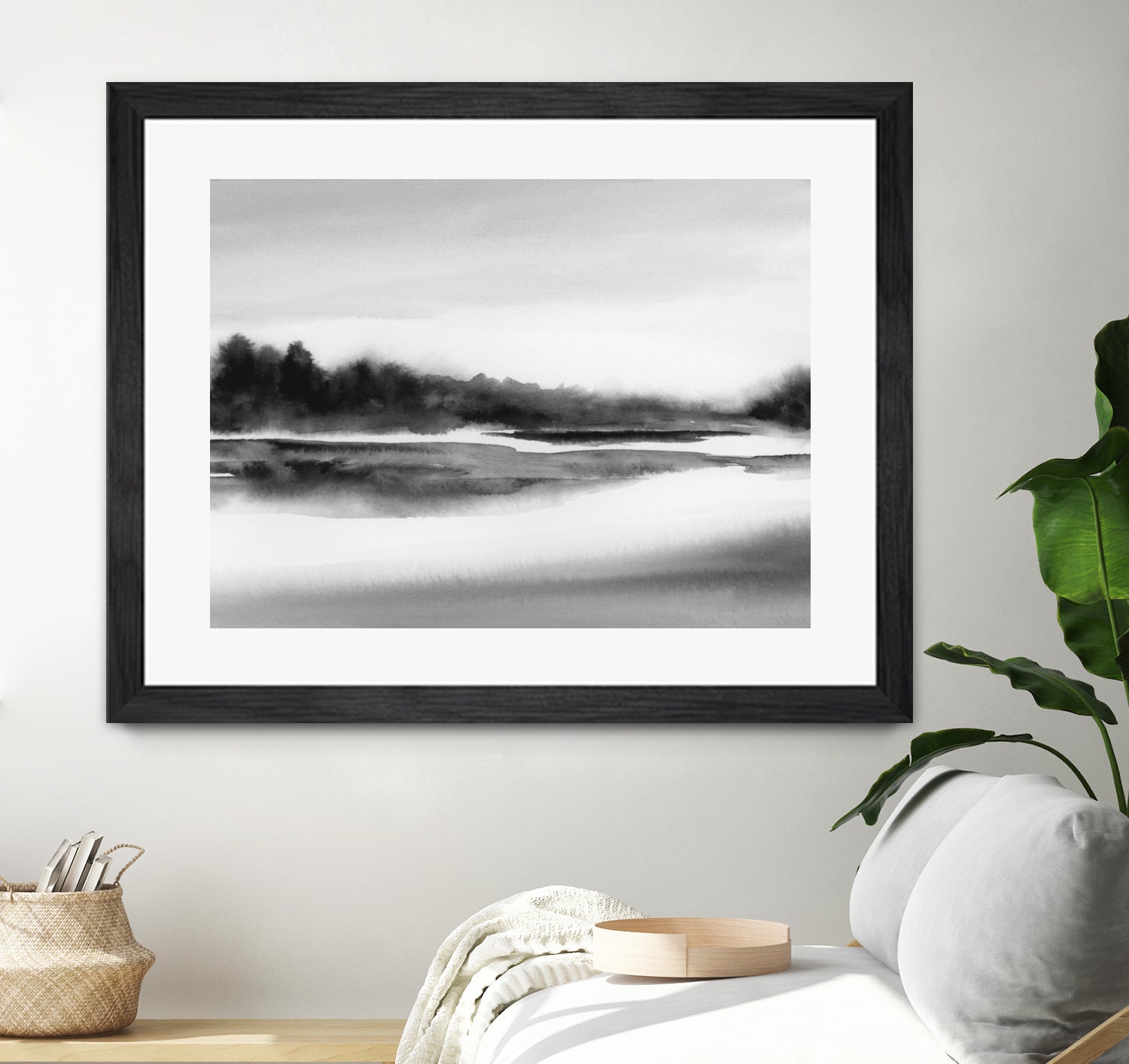 Riverstidei 32x40 by Rachel Elise on GIANT ART - black and white nature and landscapes black and white