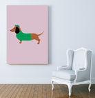 Dachshund by Maren Gross on GIANT ART - animals dog
