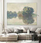 The Seine At Giverny (1897) by Claude Monet on GIANT ART - paintings painting