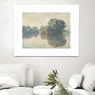 The Seine At Giverny (1897) by Claude Monet on GIANT ART - paintings painting