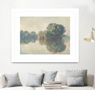 The Seine At Giverny (1897) by Claude Monet on GIANT ART - paintings painting