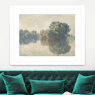 The Seine At Giverny (1897) by Claude Monet on GIANT ART - paintings painting