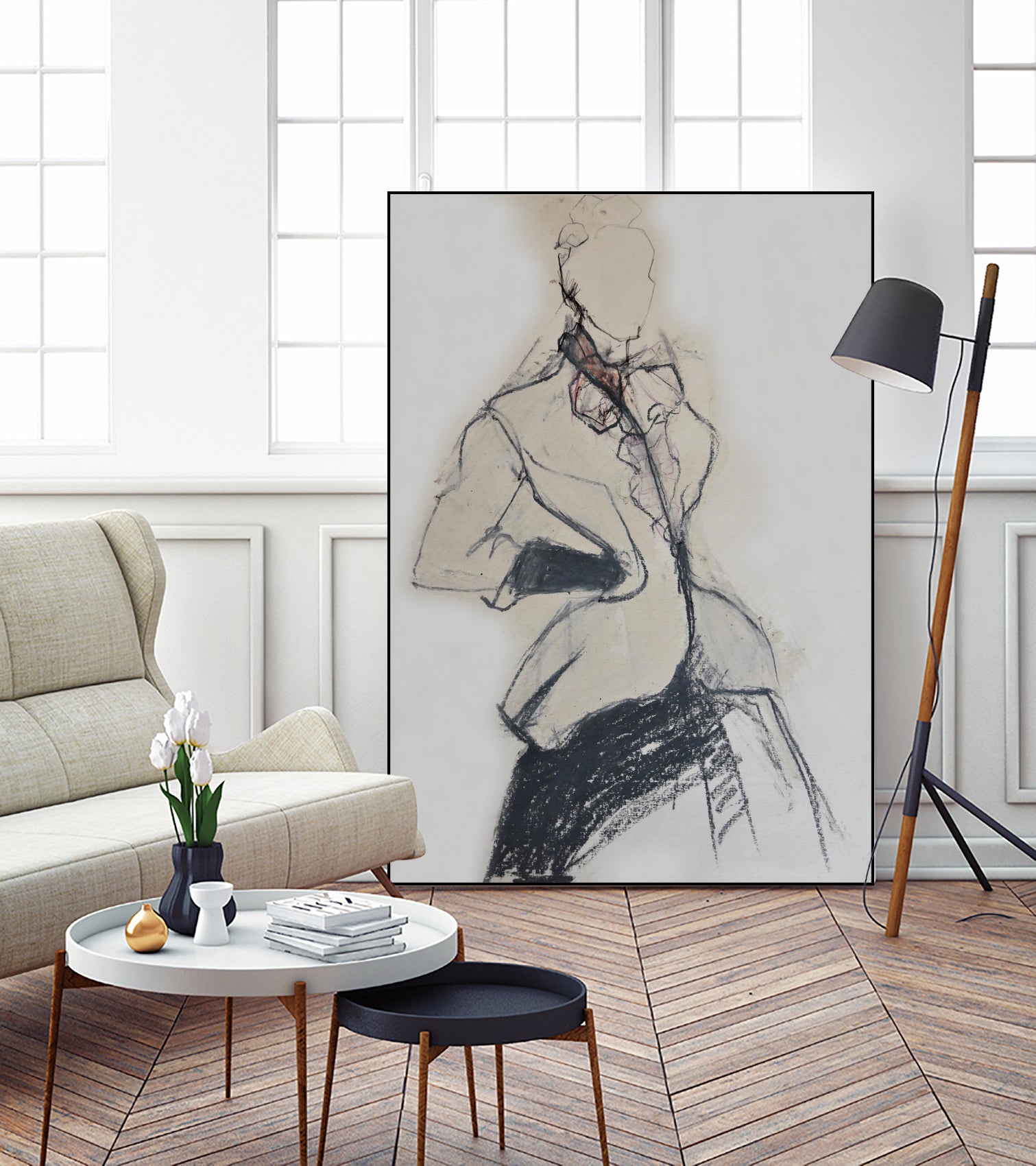 Elegance by Doris Schmitz on GIANT ART - 2946 illustration