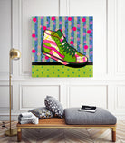 Green Fantasy by David Galan  on GIANT ART - green illustration sneekers