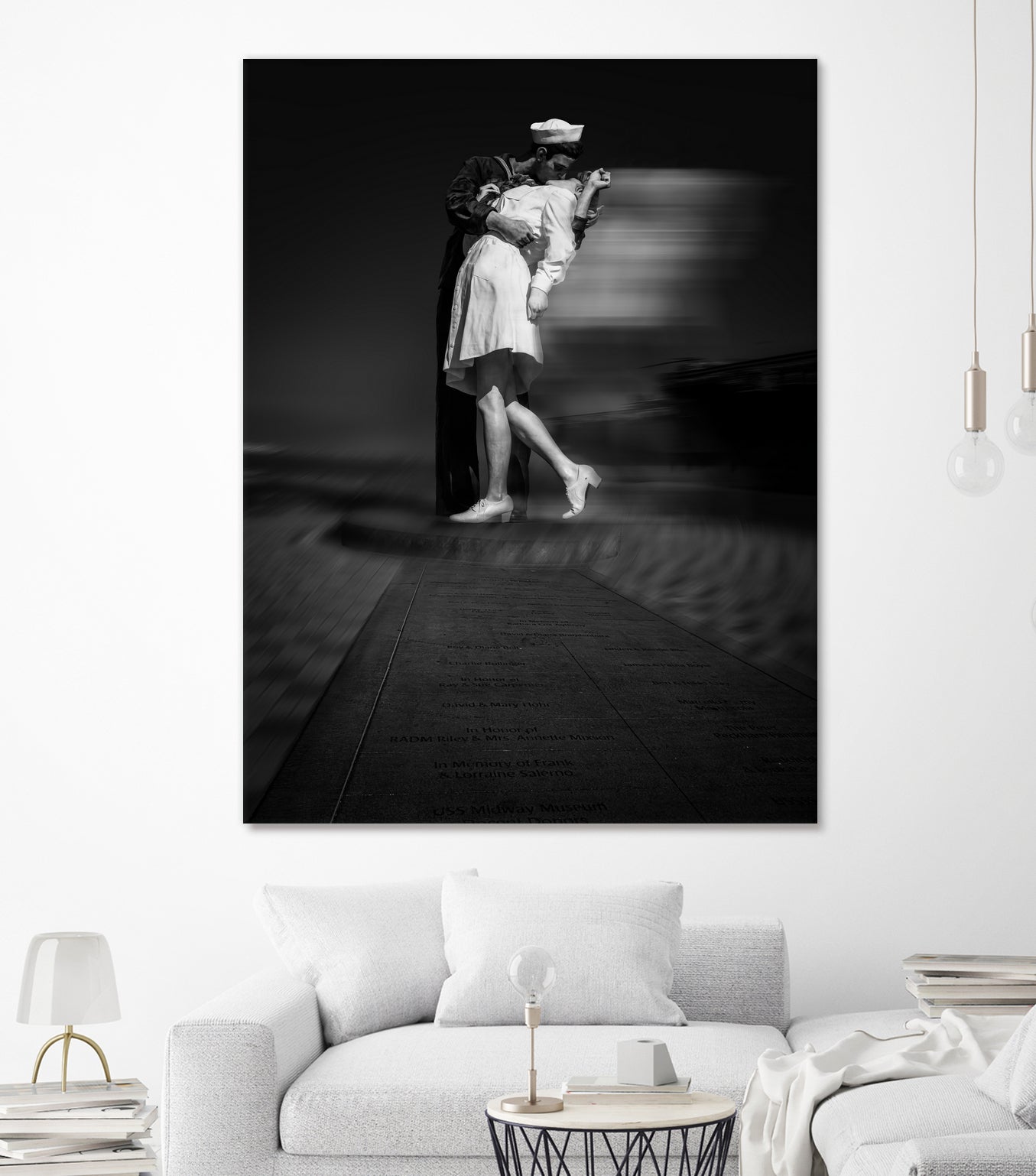 Kissing the War Goodbye by Frank W on GIANT ART - photography