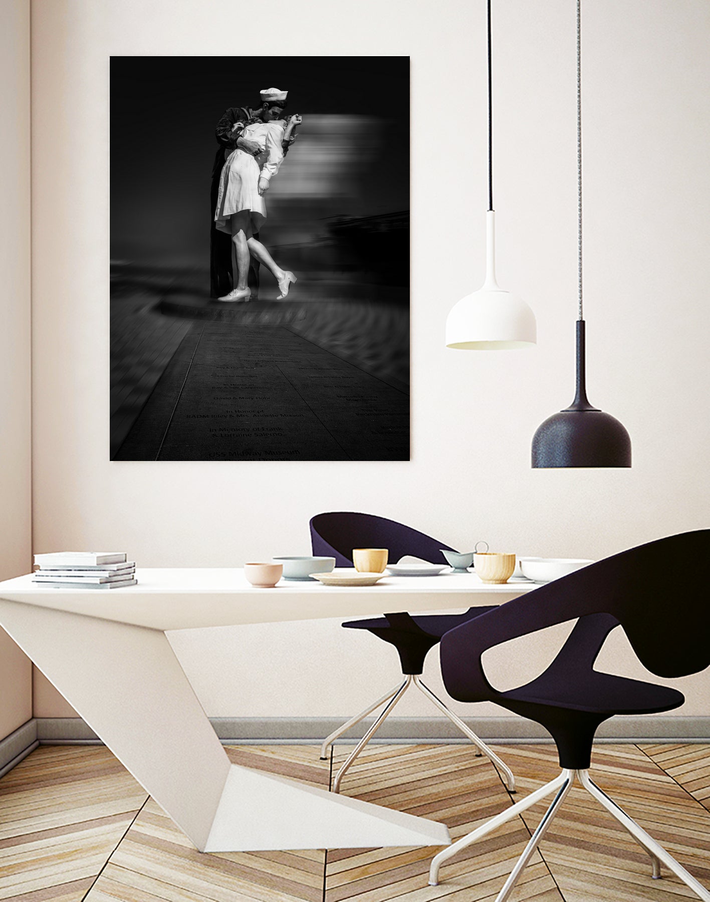 Kissing the War Goodbye by Frank W on GIANT ART - photography