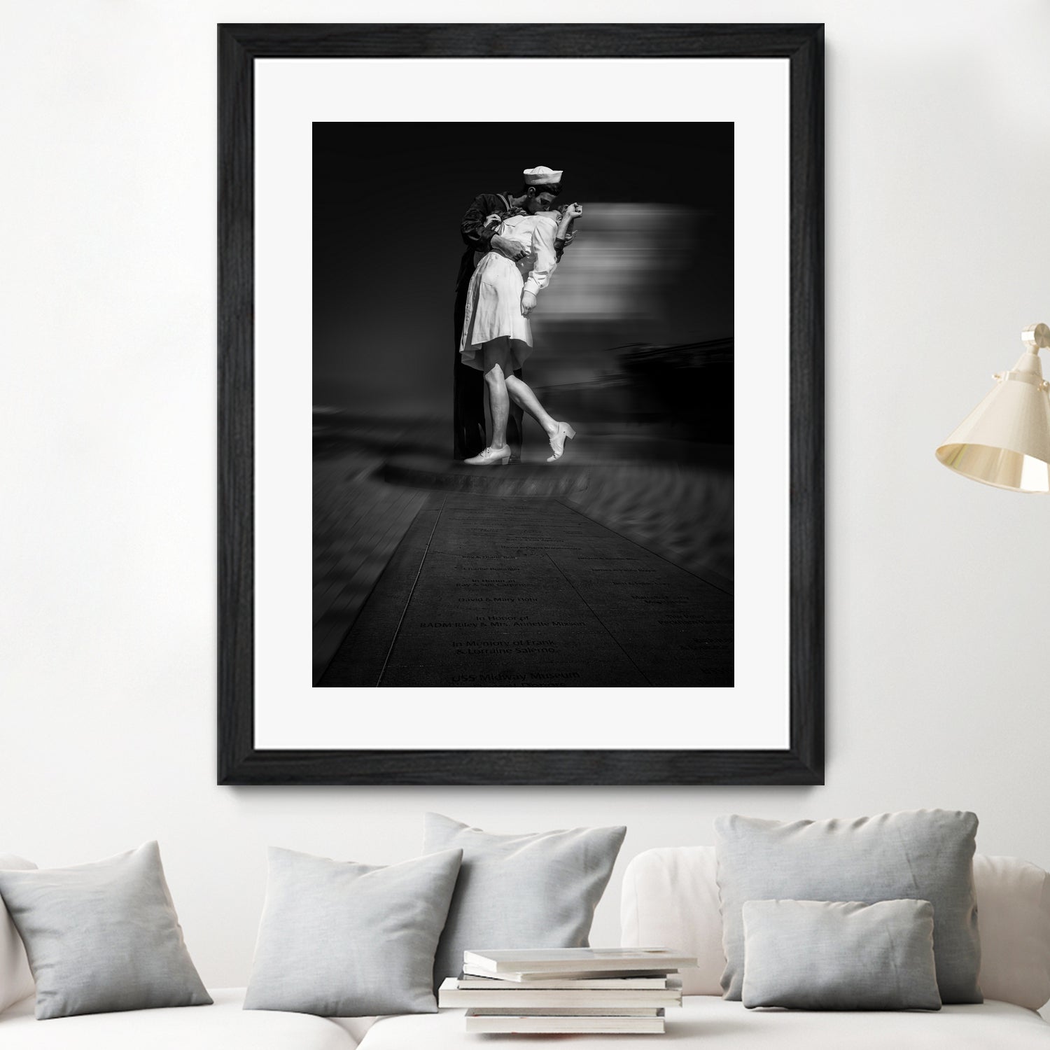 Kissing the War Goodbye by Frank W on GIANT ART - photography