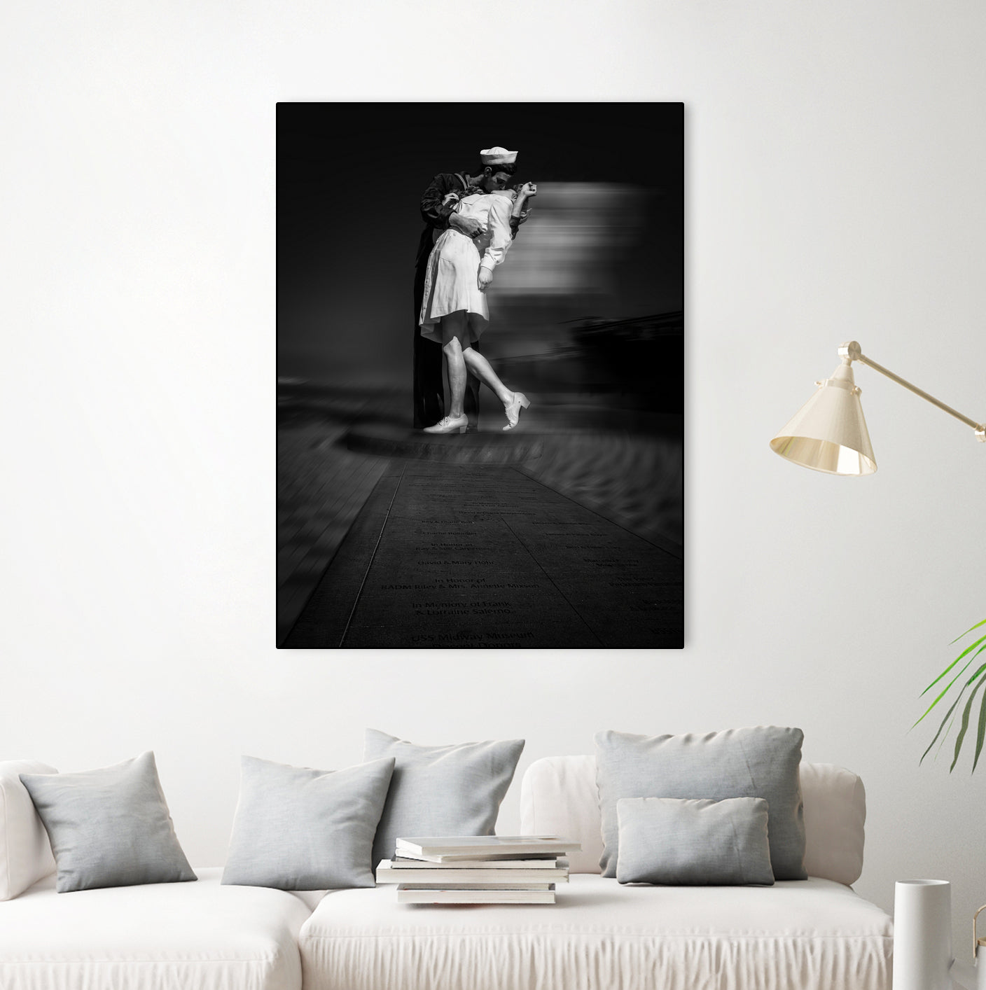 Kissing the War Goodbye by Frank W on GIANT ART - photography