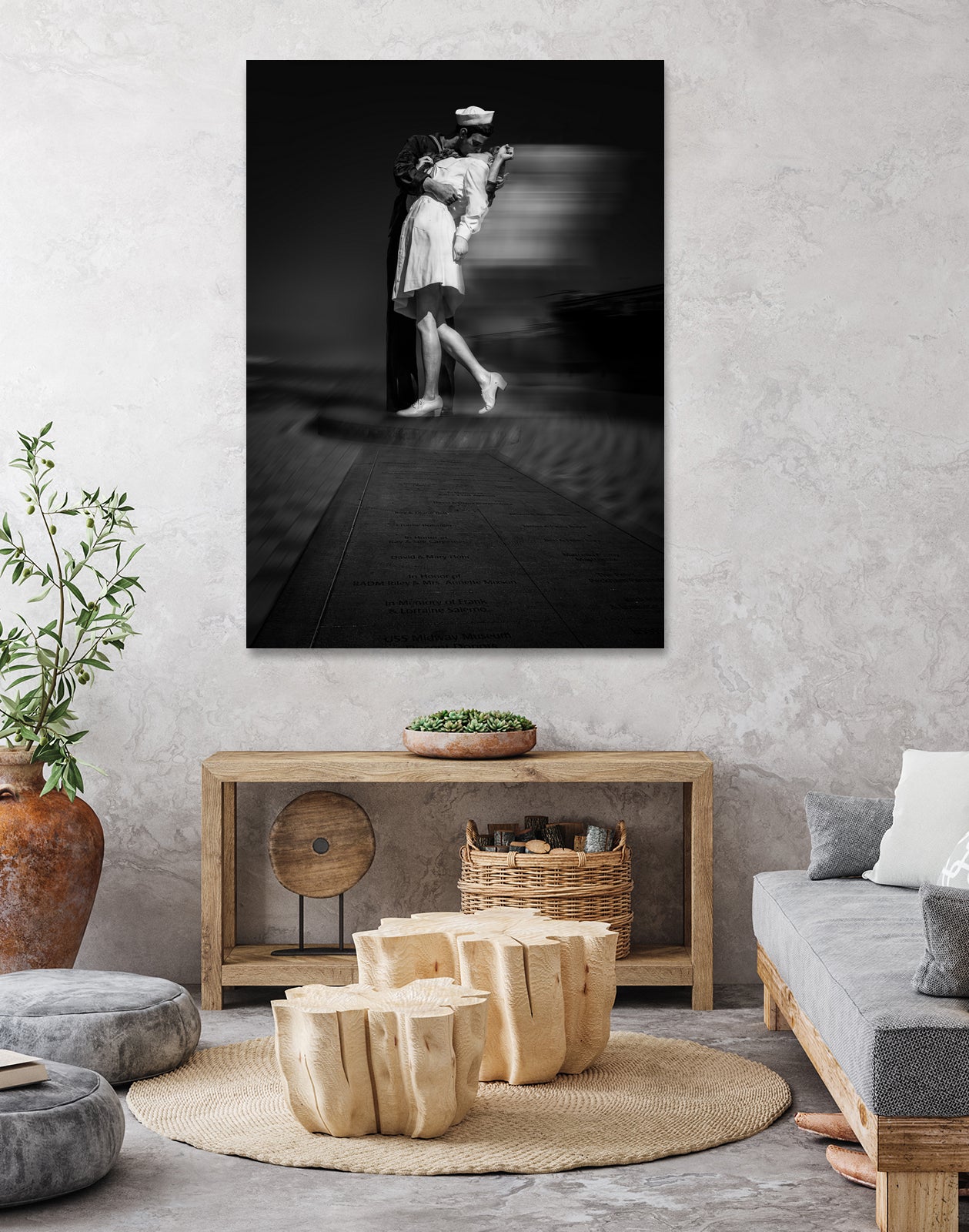 Kissing the War Goodbye by Frank W on GIANT ART - photography