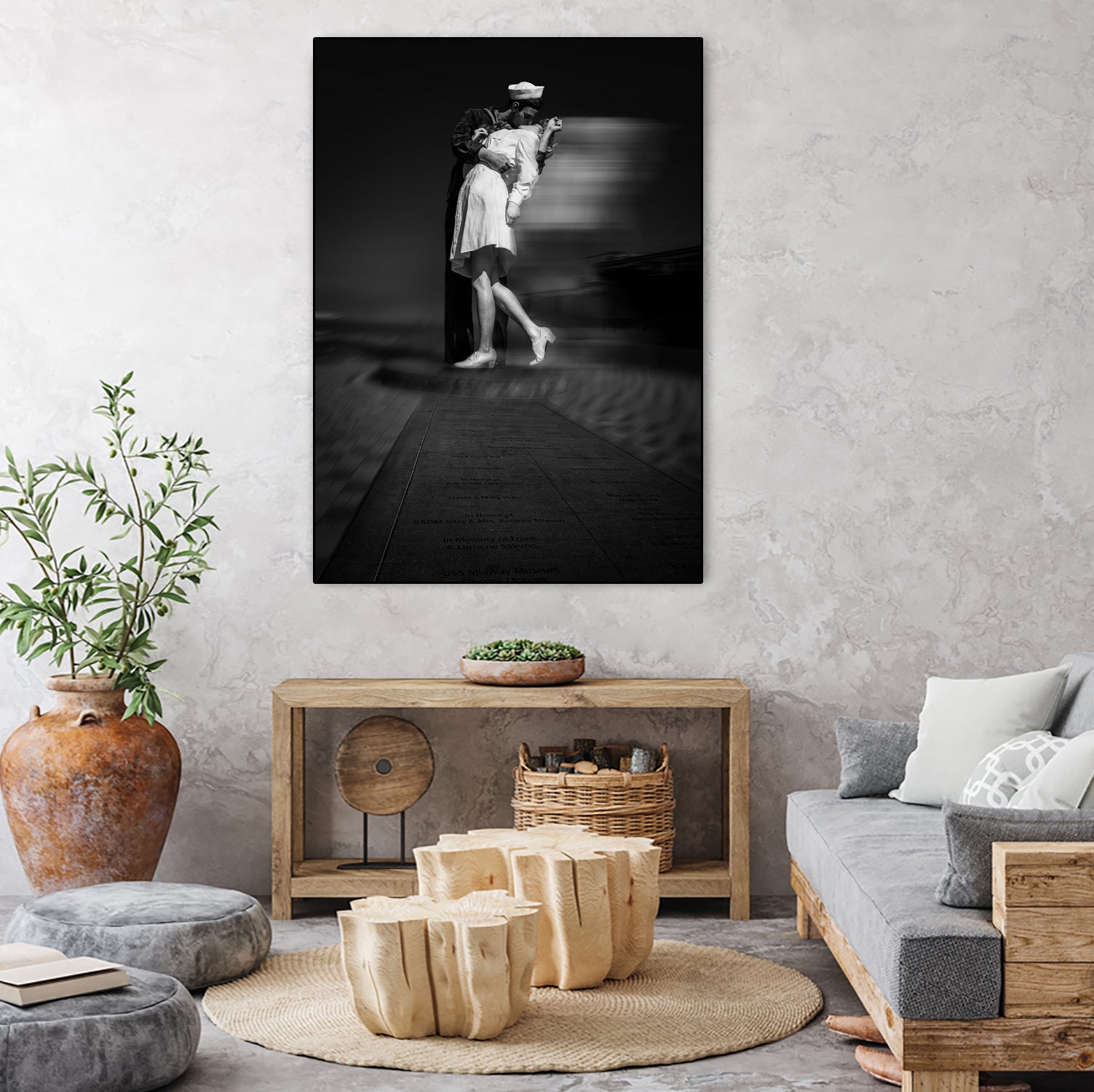 Kissing the War Goodbye by Frank W on GIANT ART - photography