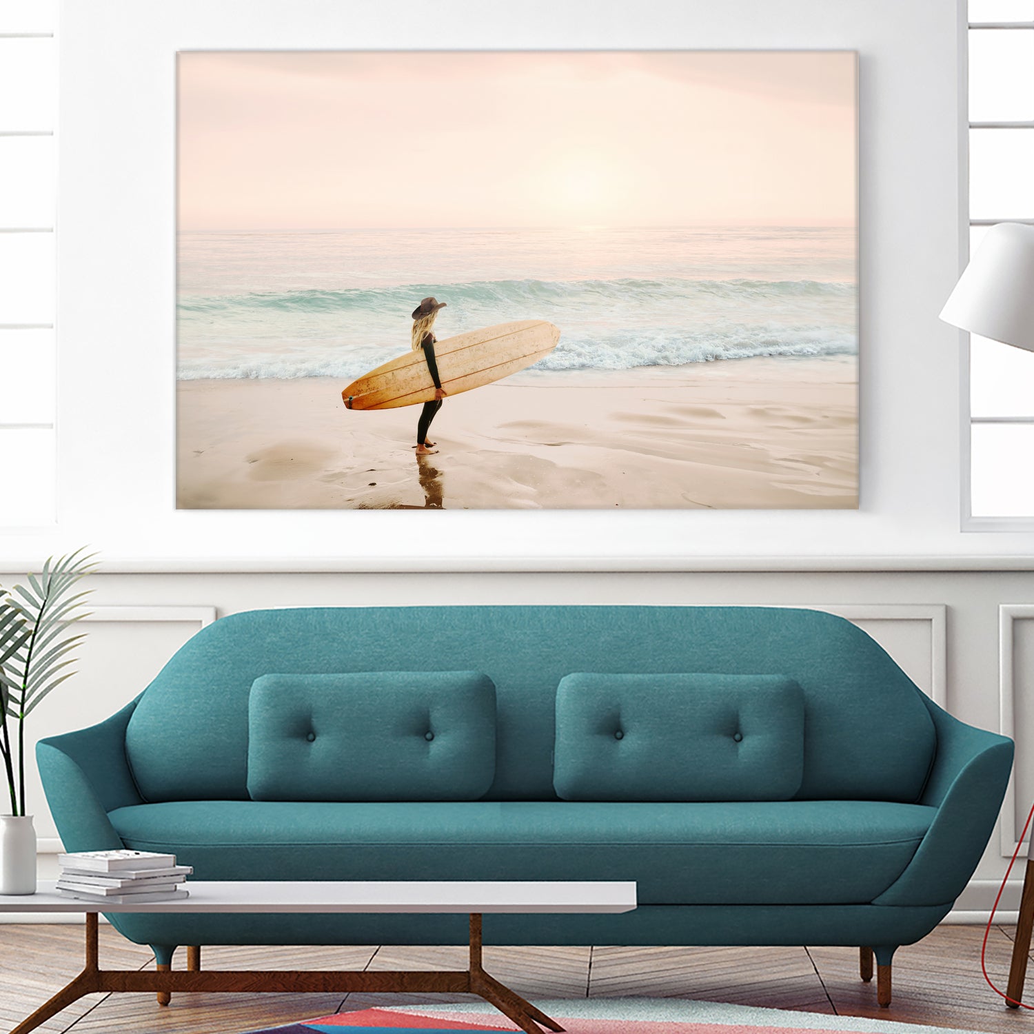 Surfer Cowgirl by Kathrin Pienaar on GIANT ART - outdoor landscape outdoor