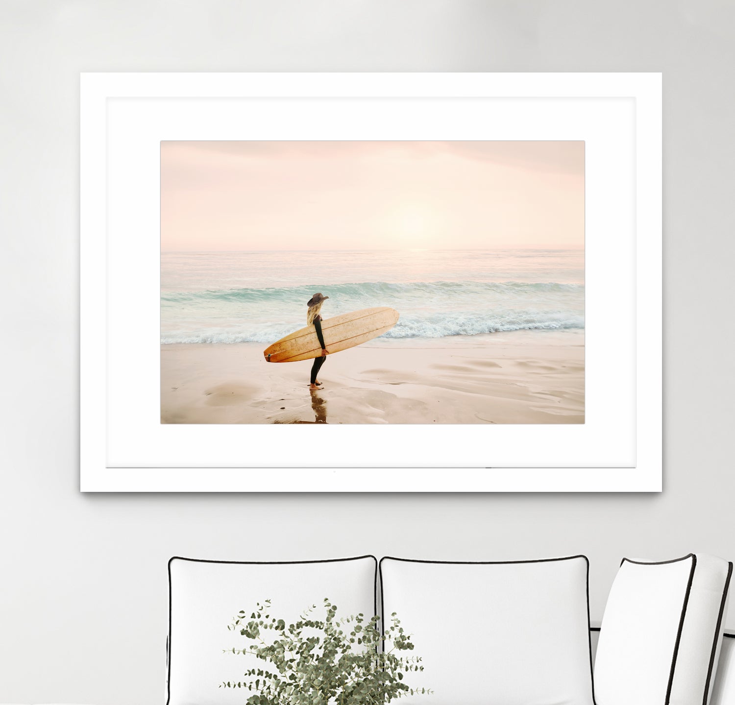 Surfer Cowgirl by Kathrin Pienaar on GIANT ART - outdoor landscape outdoor