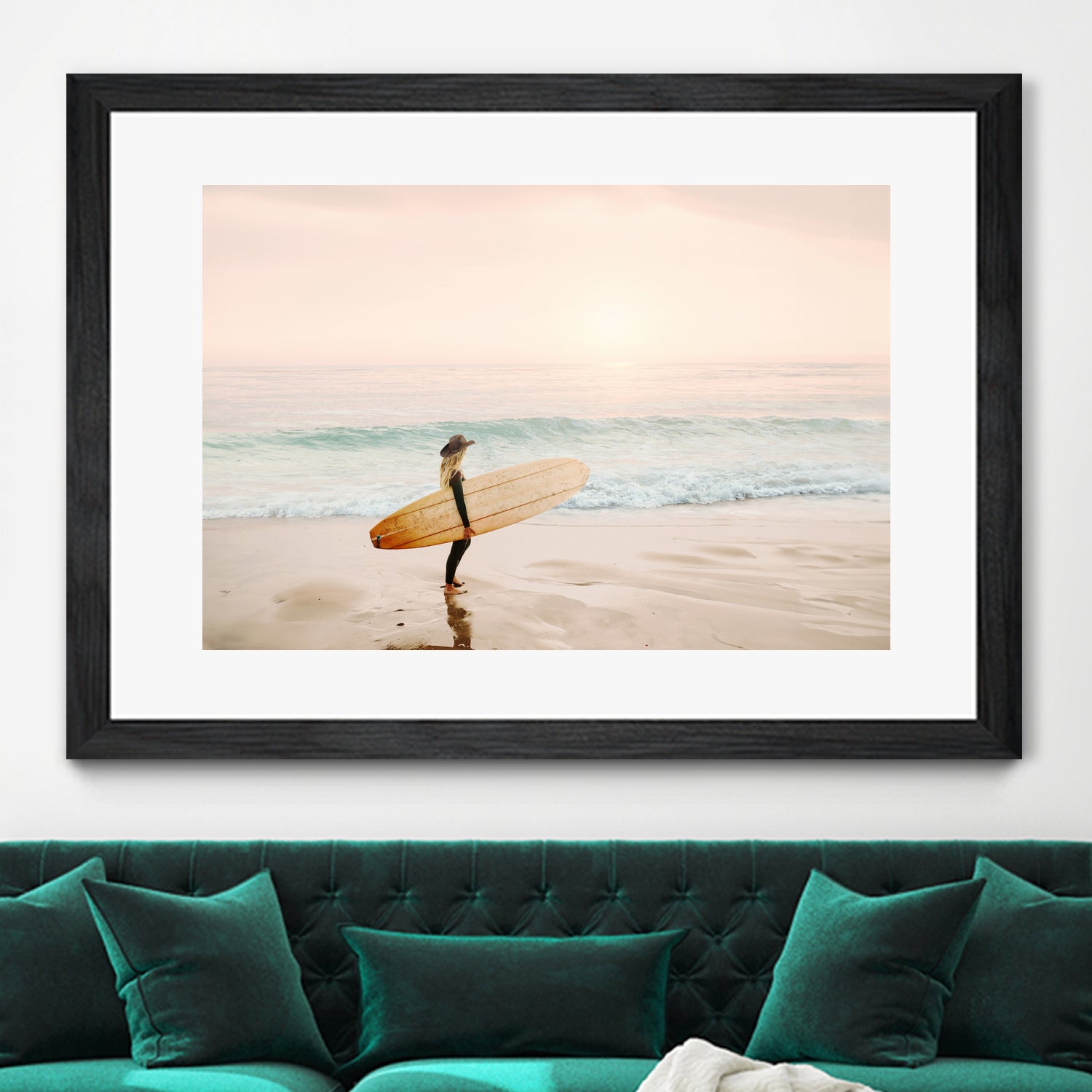 Surfer Cowgirl by Kathrin Pienaar on GIANT ART - outdoor landscape outdoor