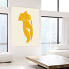 Silhouette Grace by Little Dean on GIANT ART - modern art figurative modern art