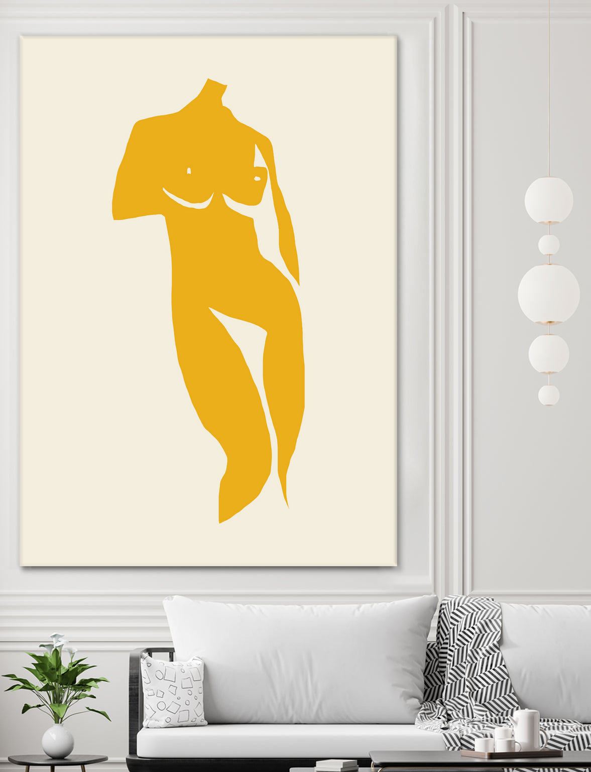 Silhouette Grace by Little Dean on GIANT ART - modern art figurative modern art