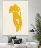 Silhouette Grace by Little Dean on GIANT ART - modern art figurative modern art