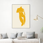 Silhouette Grace by Little Dean on GIANT ART - modern art figurative modern art