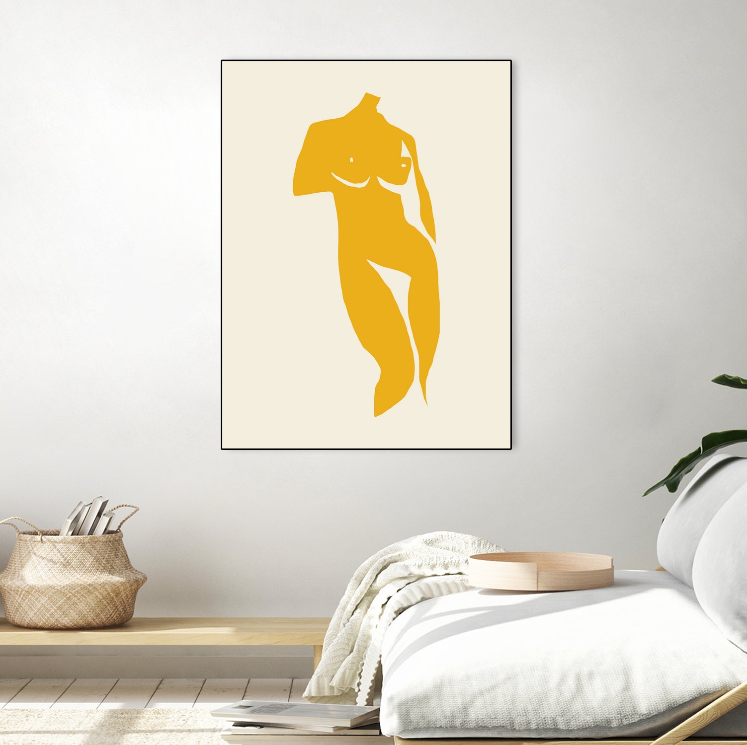 Silhouette Grace by Little Dean on GIANT ART - modern art figurative modern art