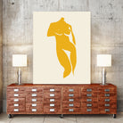 Silhouette Grace by Little Dean on GIANT ART - modern art figurative modern art