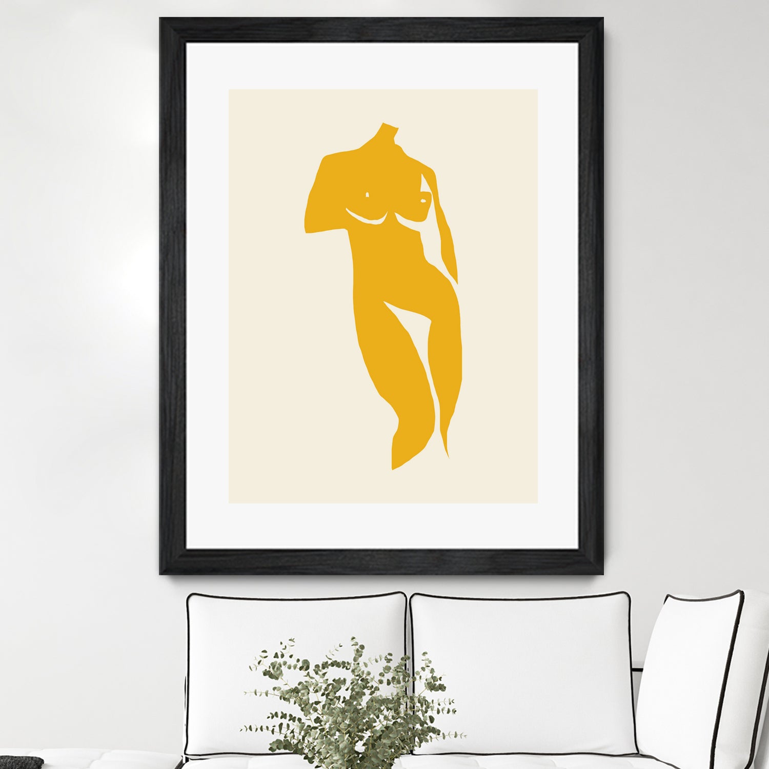 Silhouette Grace by Little Dean on GIANT ART - modern art figurative modern art
