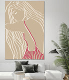 The summer girl by THE MIUUS STUDIO on GIANT ART - figurative drawing